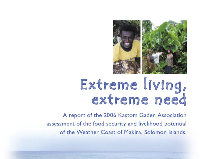 Extreme Living, Extreme Need