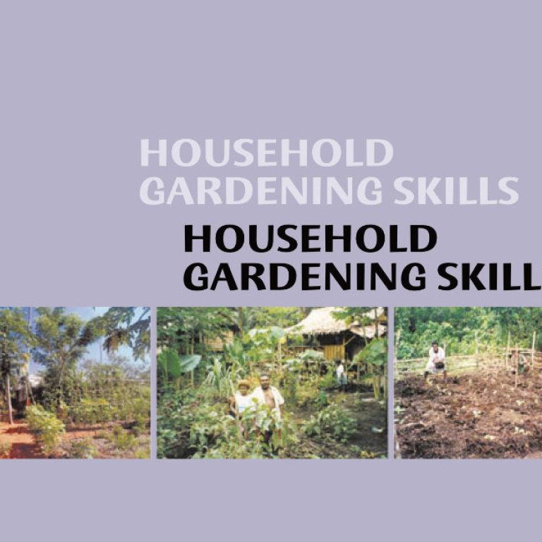 household gardening manual