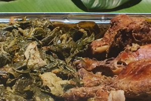 slippery cabbage and chicken